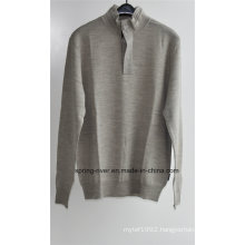 100%Wool Knit Pullover Sweater for Men (in stock)